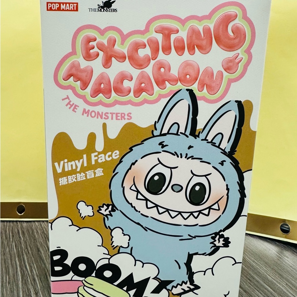 POP MART LABUBU Exciting Macaron Vinyl Face